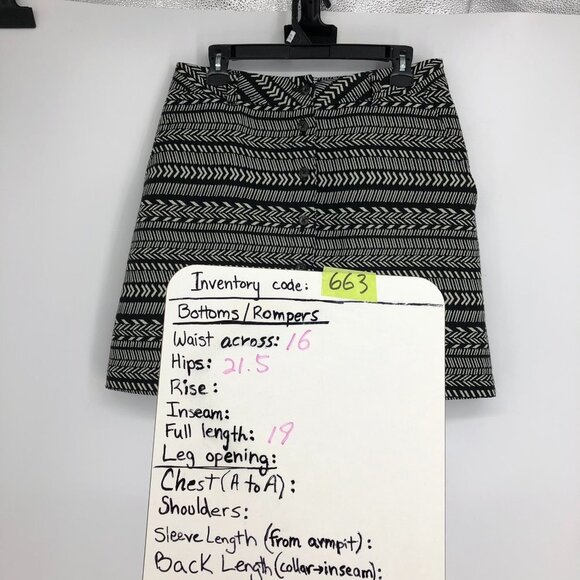 Anthropologie-Maeve Fieldnotes Button Front Mini Skirt Size 12 - Picture 14 of 16